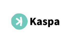 仮想通貨KAS（Kaspa）の文字とロゴ